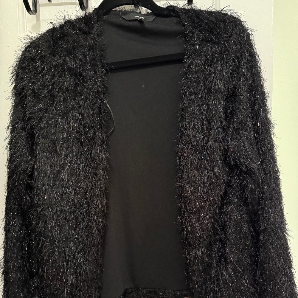 Vero Moda textured black cardigan